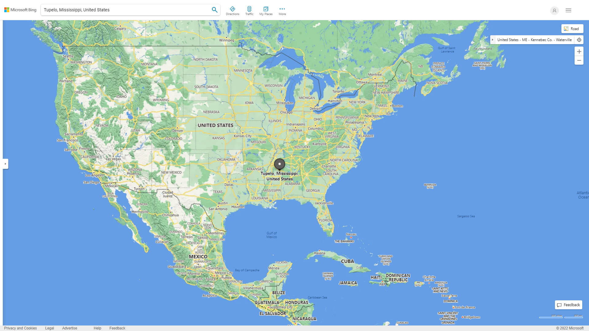 Where is Tupelo in the US